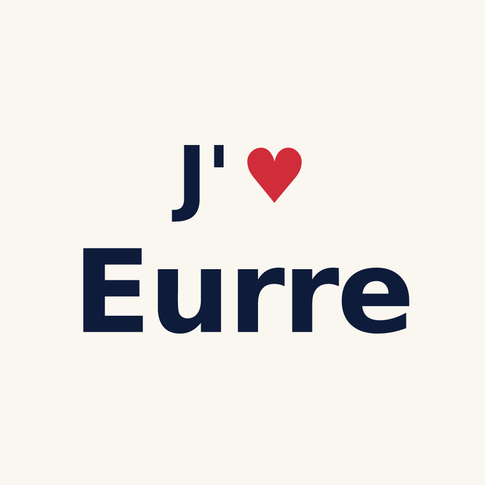 Tasse personnalisée Eurre — design J'aime Eurre