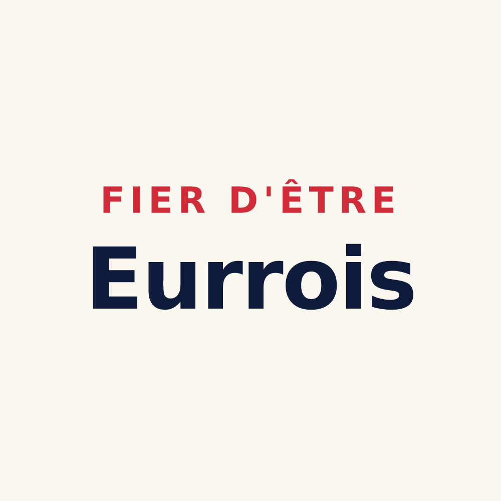 Tasse « Fier d'être Eurrois » — design pour Eurre