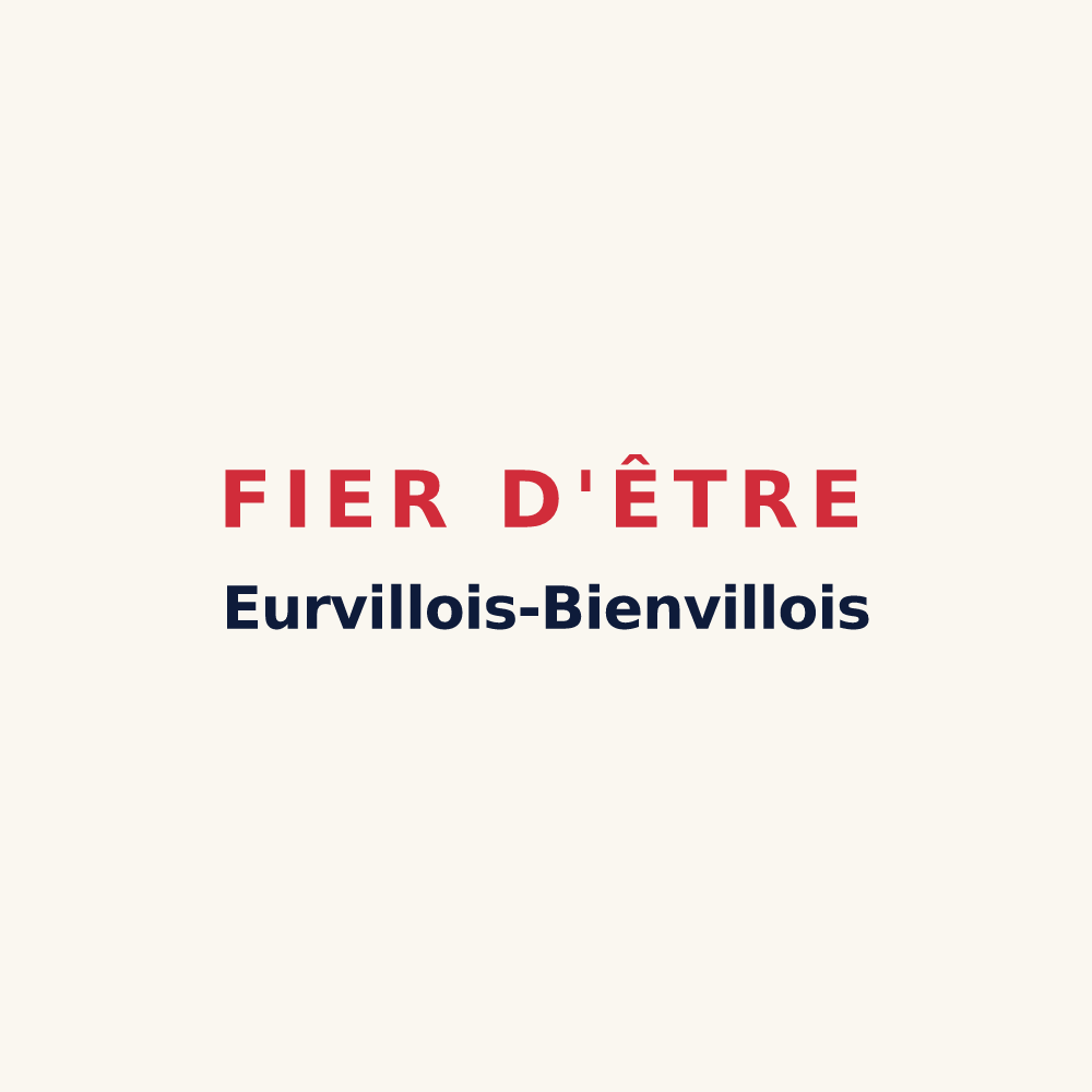 Tasse « Fier d'être Eurvillois-Bienvillois » — design pour Eurville-Bienville