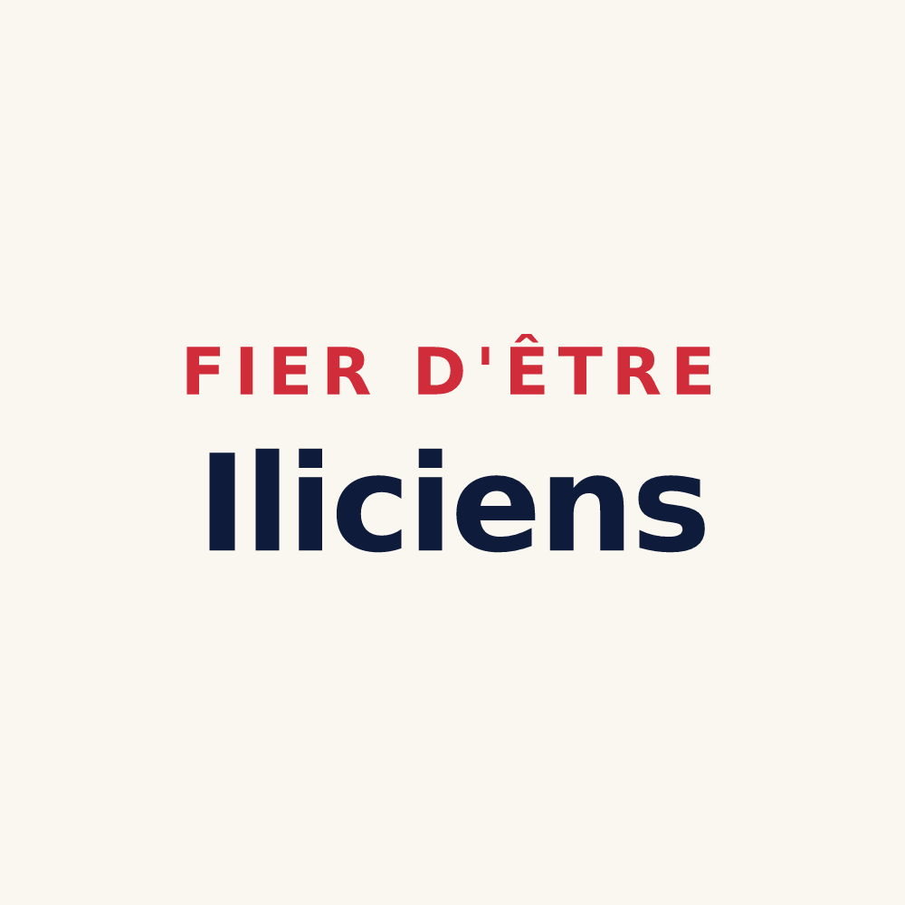 Tasse « Fier d'être Iliciens » — design pour Eus