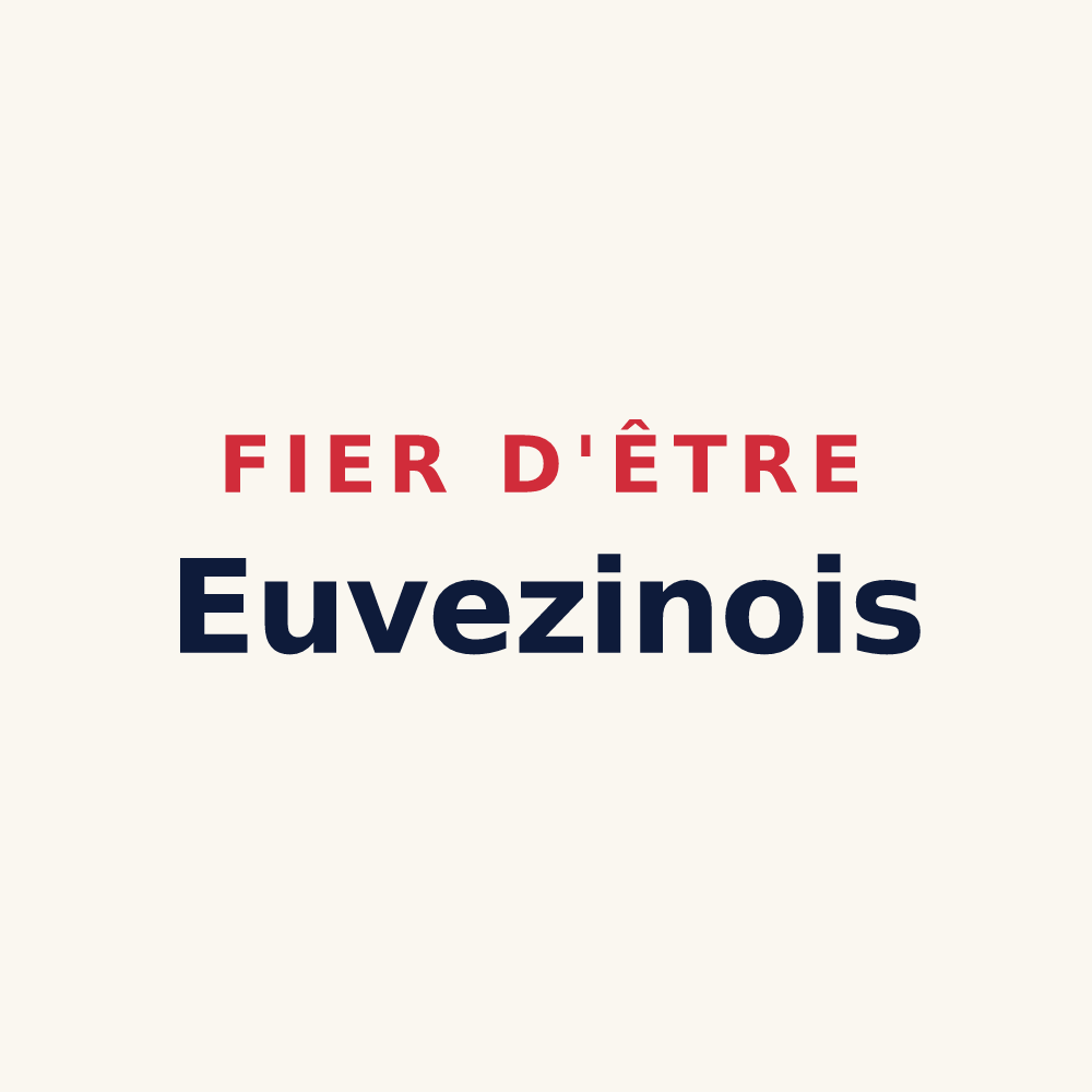 Tasse « Fier d'être Euvezinois » — design pour Euvezin