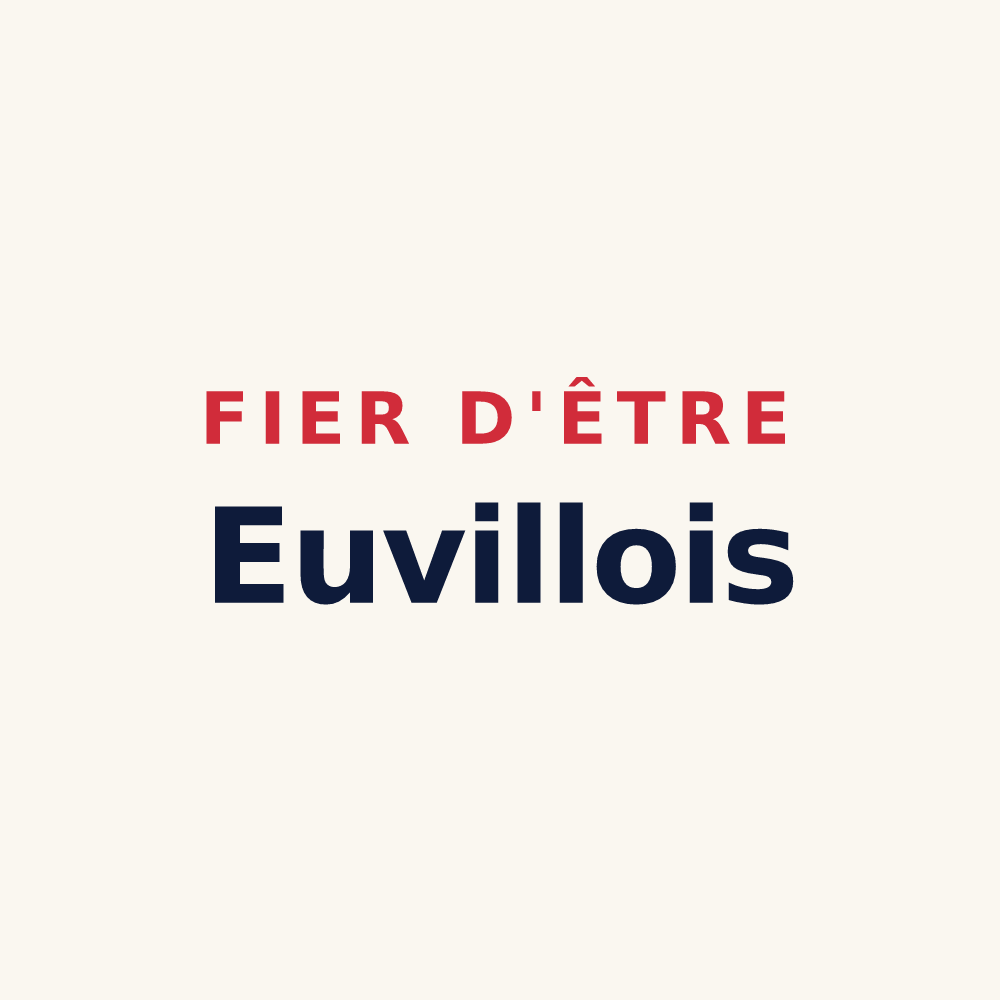 Tasse « Fier d'être Euvillois » — design pour Euville