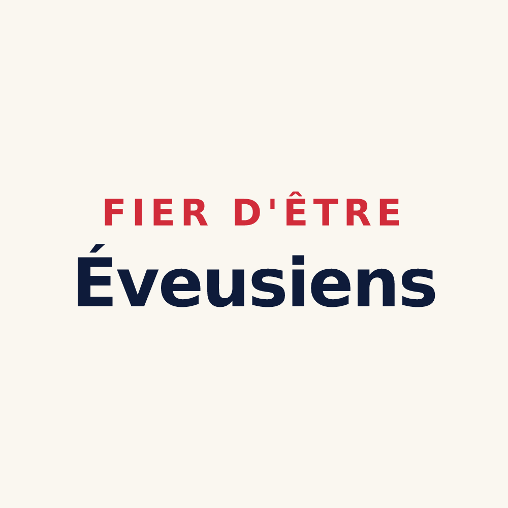 Tasse « Fier d'être Éveusiens » — design pour Éveux
