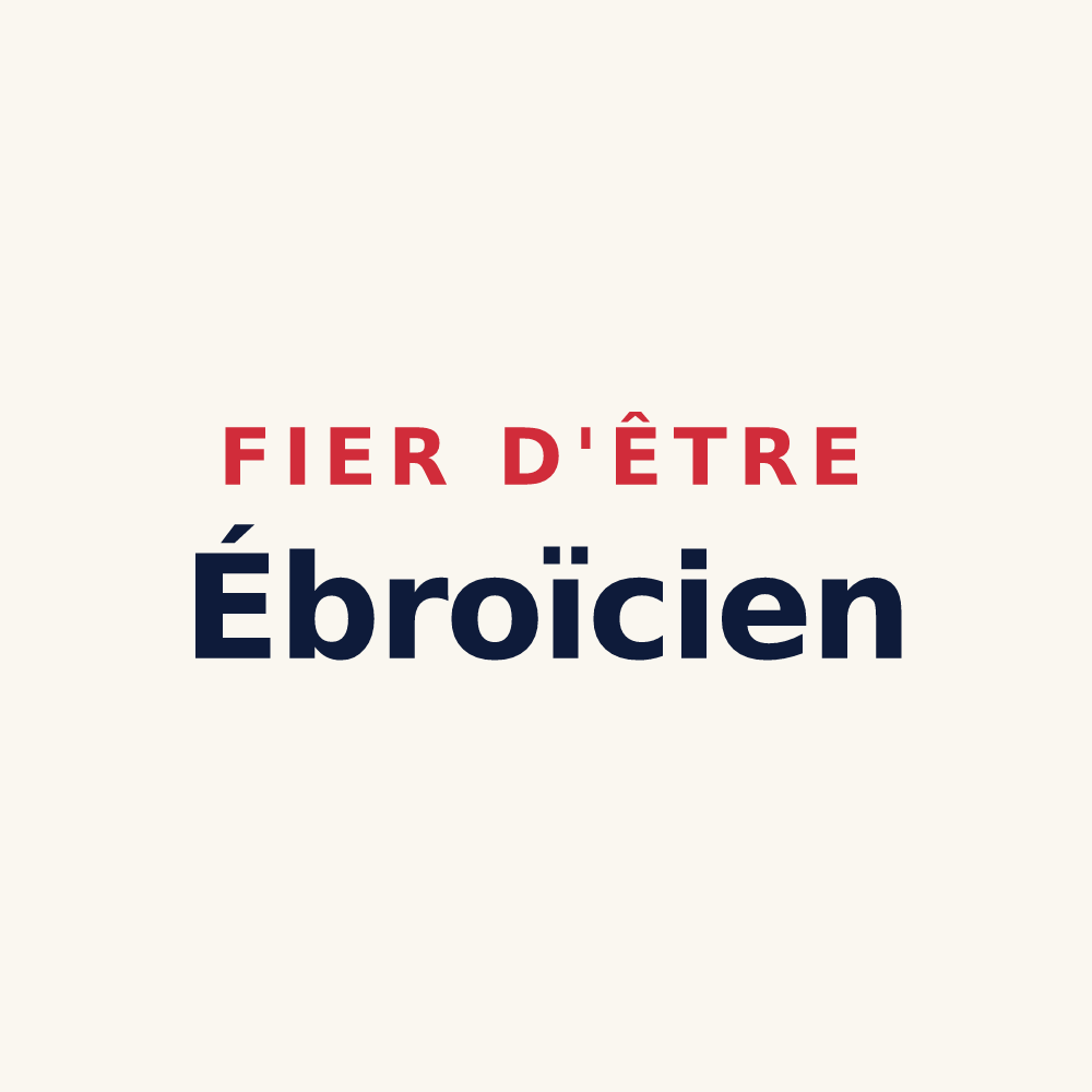 Tasse « Fier d'être Ébroïcien » — design pour Évreux