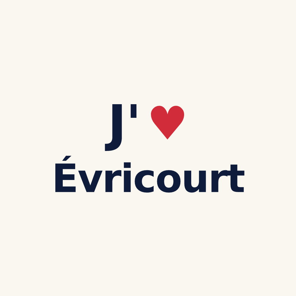 Tasse personnalisée Évricourt — design J'aime Évricourt