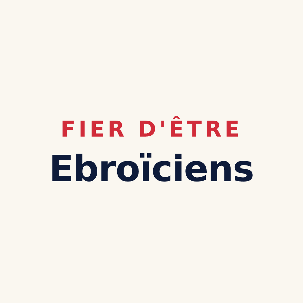 Tasse « Fier d'être Ebroïciens » — design pour Évricourt