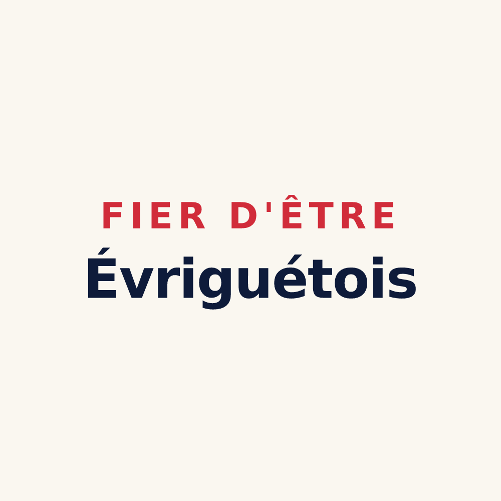 Tasse « Fier d'être Évriguétois » — design pour Évriguet