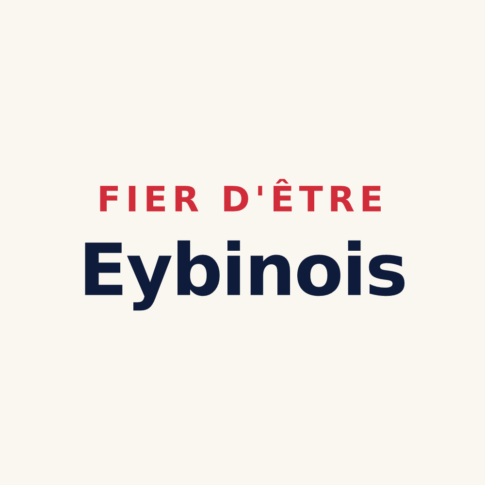 Tasse « Fier d'être Eybinois » — design pour Eybens