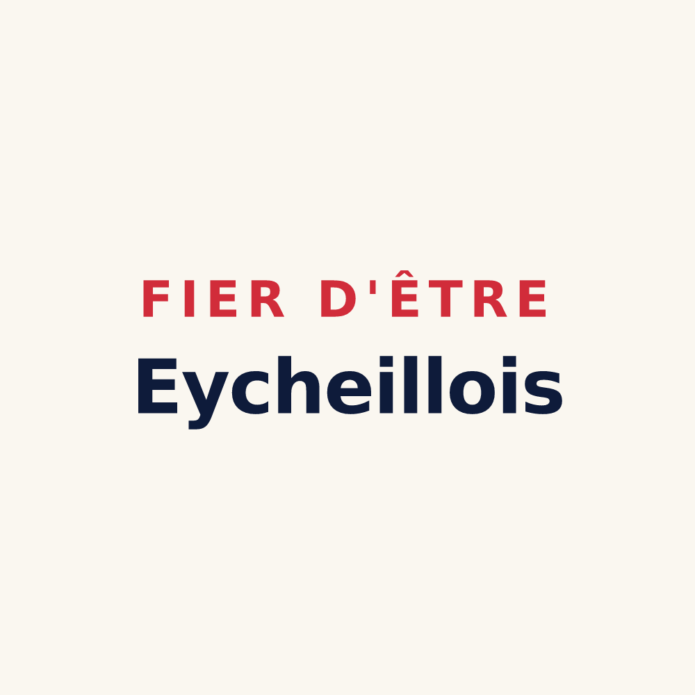 Tasse « Fier d'être Eycheillois » — design pour Eycheil