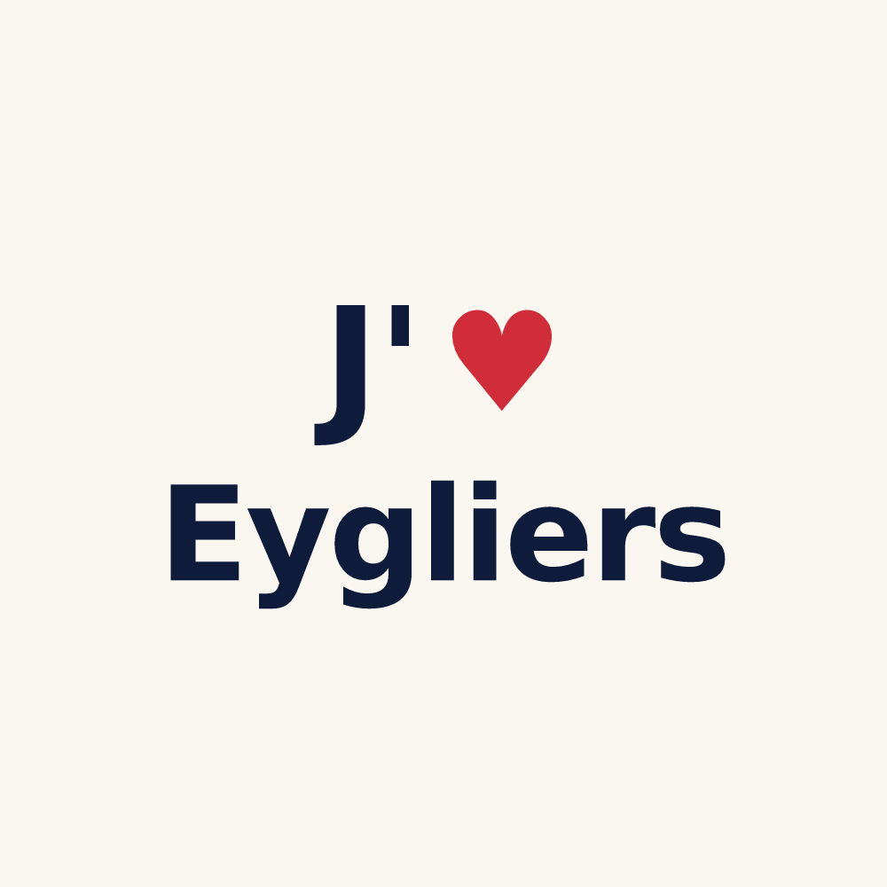 Tasse personnalisée Eygliers — design J'aime Eygliers