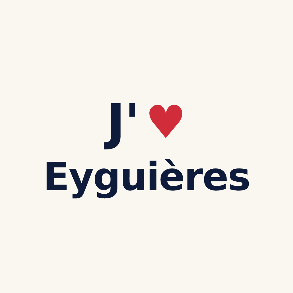 Tasse personnalisée Eyguières — design J'aime Eyguières