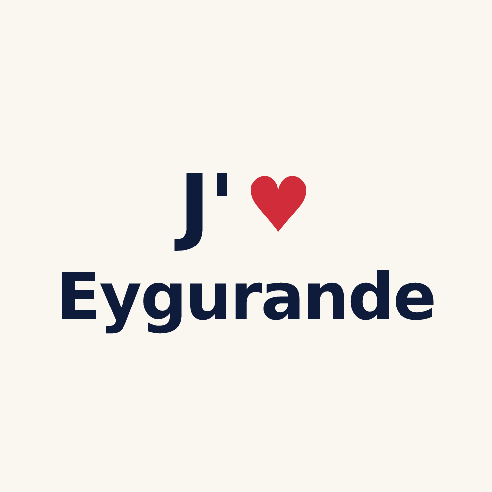 Tasse personnalisée Eygurande — design J'aime Eygurande