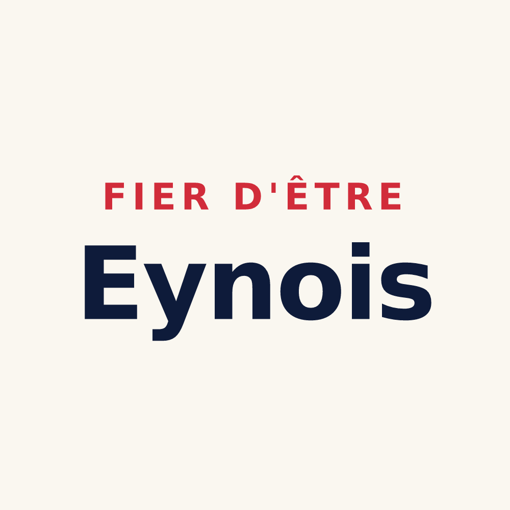 Tasse « Fier d'être Eynois » — design pour Eyne