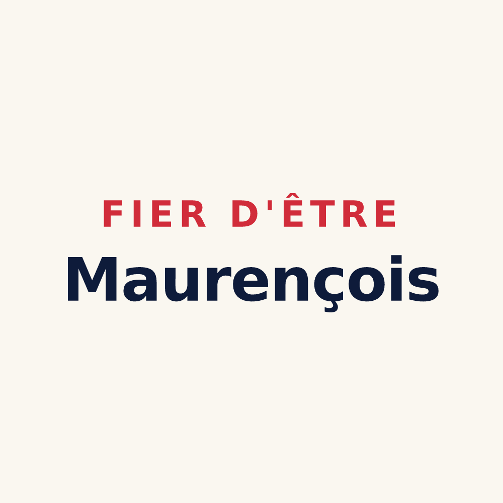 Tasse « Fier d'être Maurençois » — design pour Eyraud-Crempse-Maurens