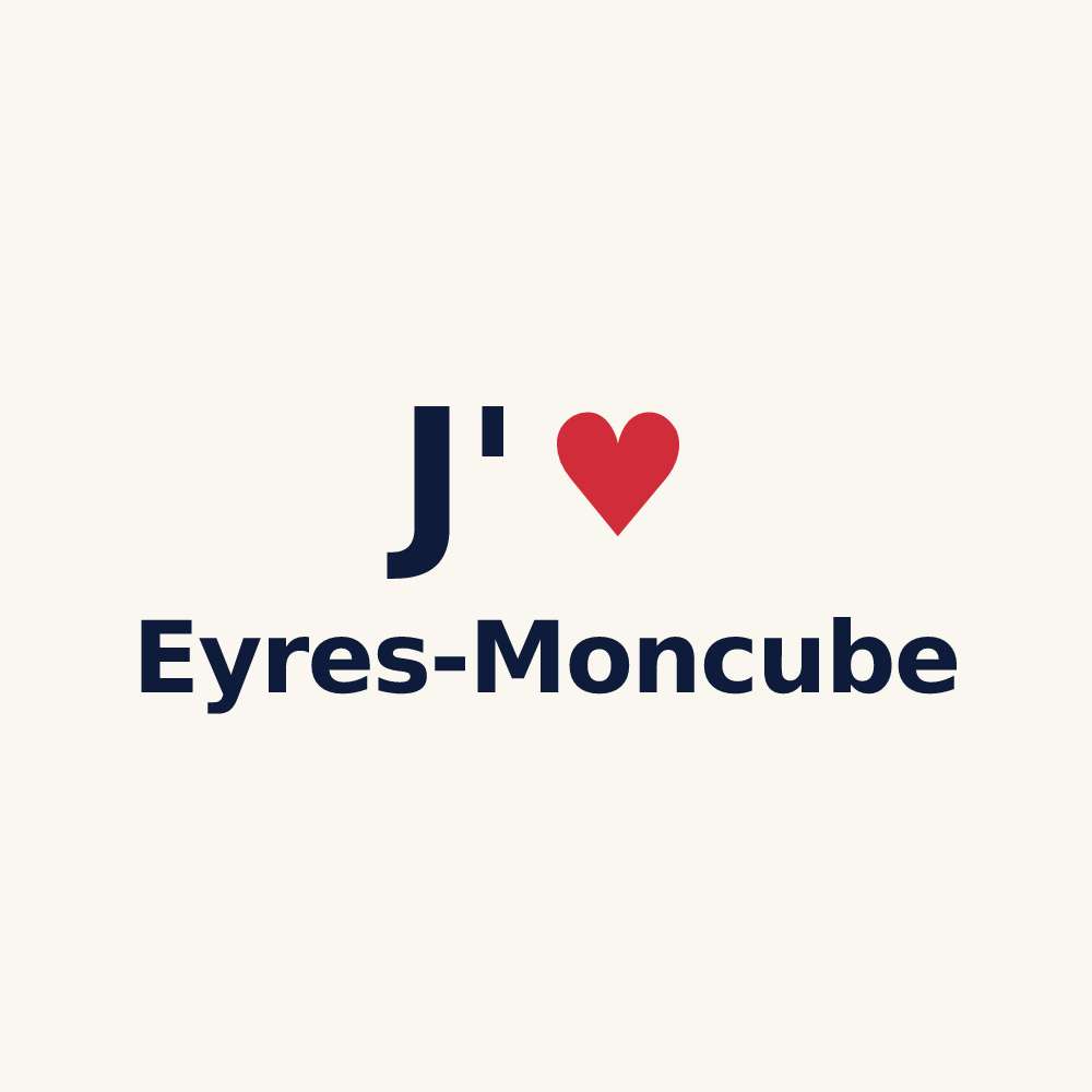 Tasse personnalisée Eyres-Moncube — design J'aime Eyres-Moncube