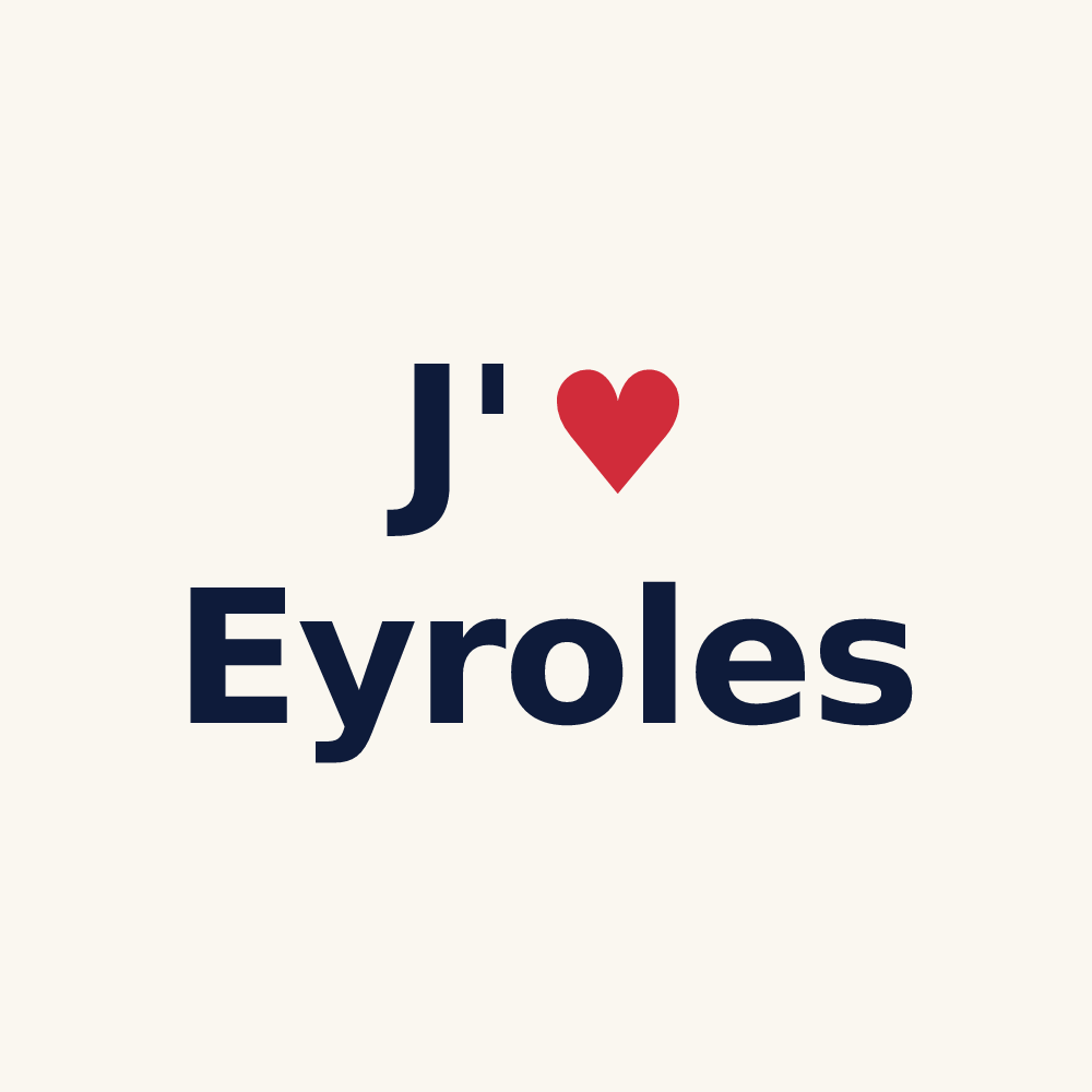 Tasse personnalisée Eyroles — design J'aime Eyroles