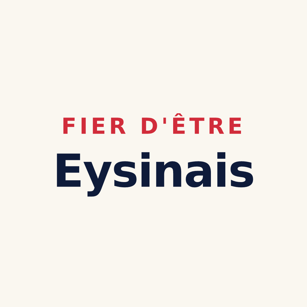 Tasse « Fier d'être Eysinais » — design pour Eysines