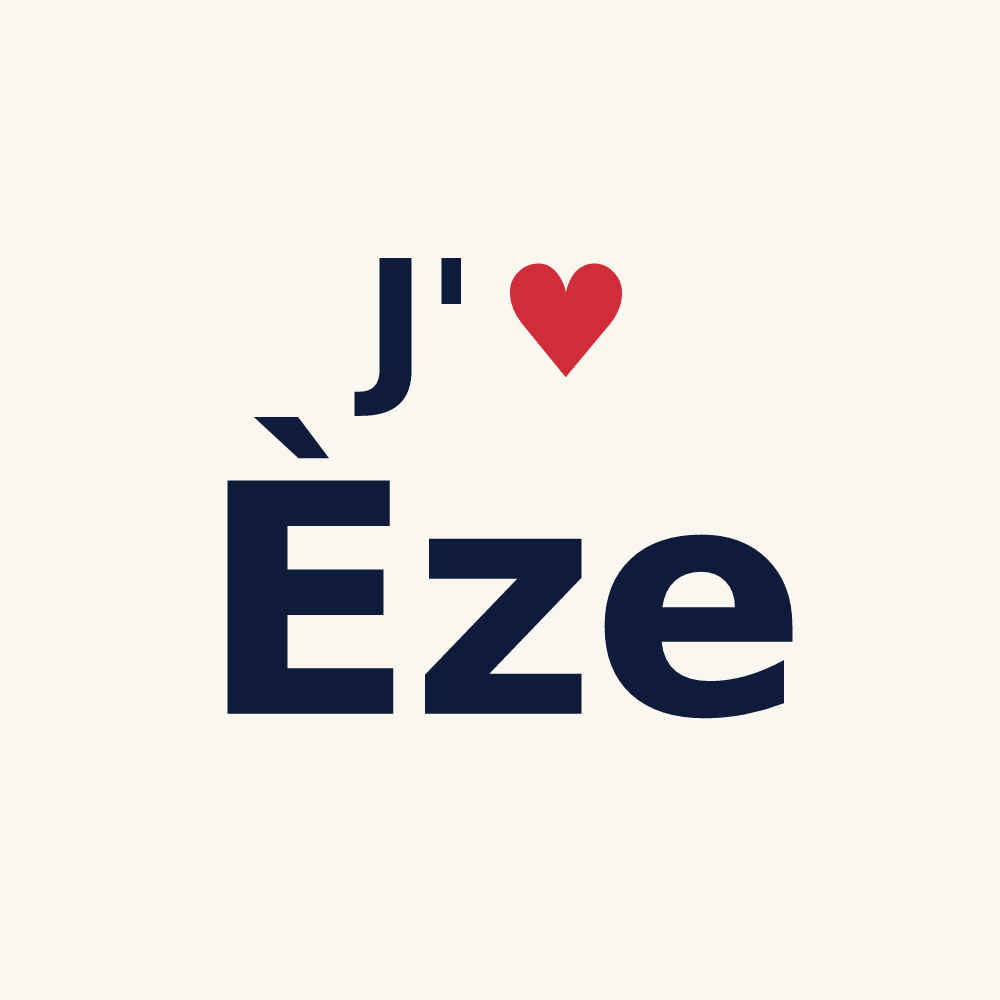 Tasse personnalisée Èze — design J'aime Èze