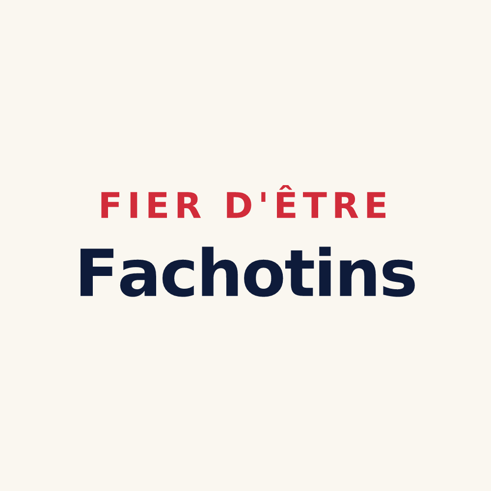 Tasse « Fier d'être Fachotins » — design pour Faissault