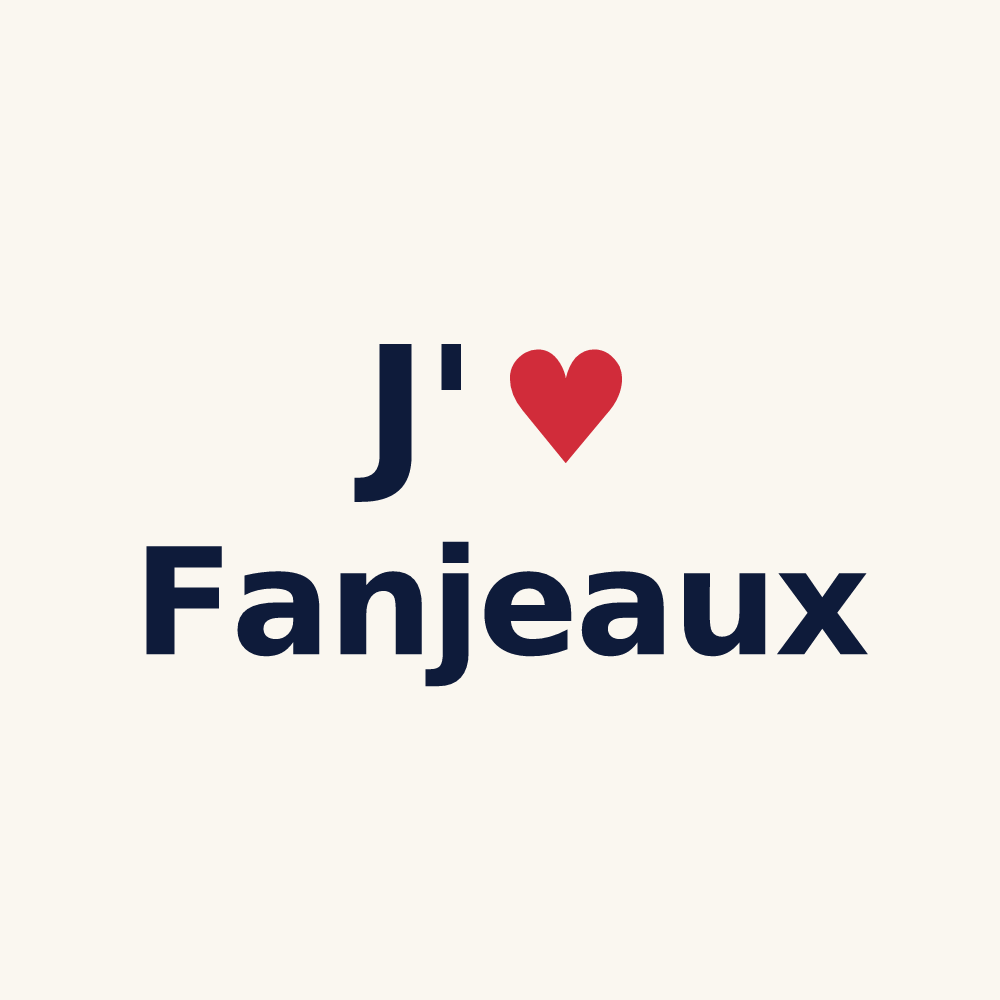Tasse personnalisée Fanjeaux — design J'aime Fanjeaux