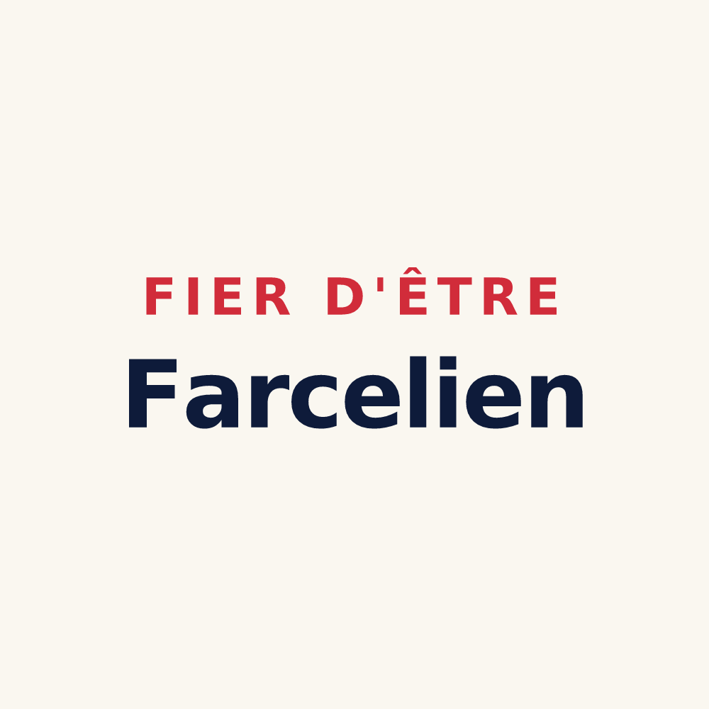 Tasse « Fier d'être Farcelien » — design pour Farceaux