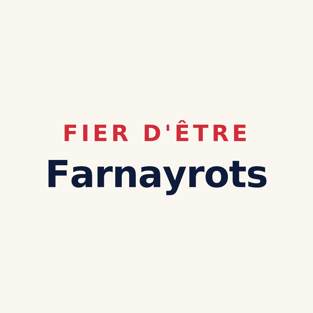 Tasse « Fier d'être Farnayrots » — design pour Farnay