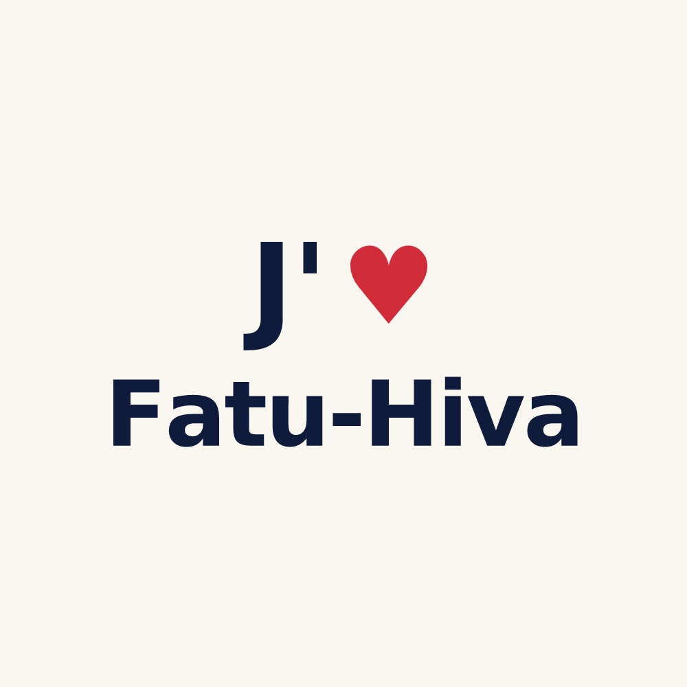 Tasse personnalisée Fatu-Hiva — design J'aime Fatu-Hiva