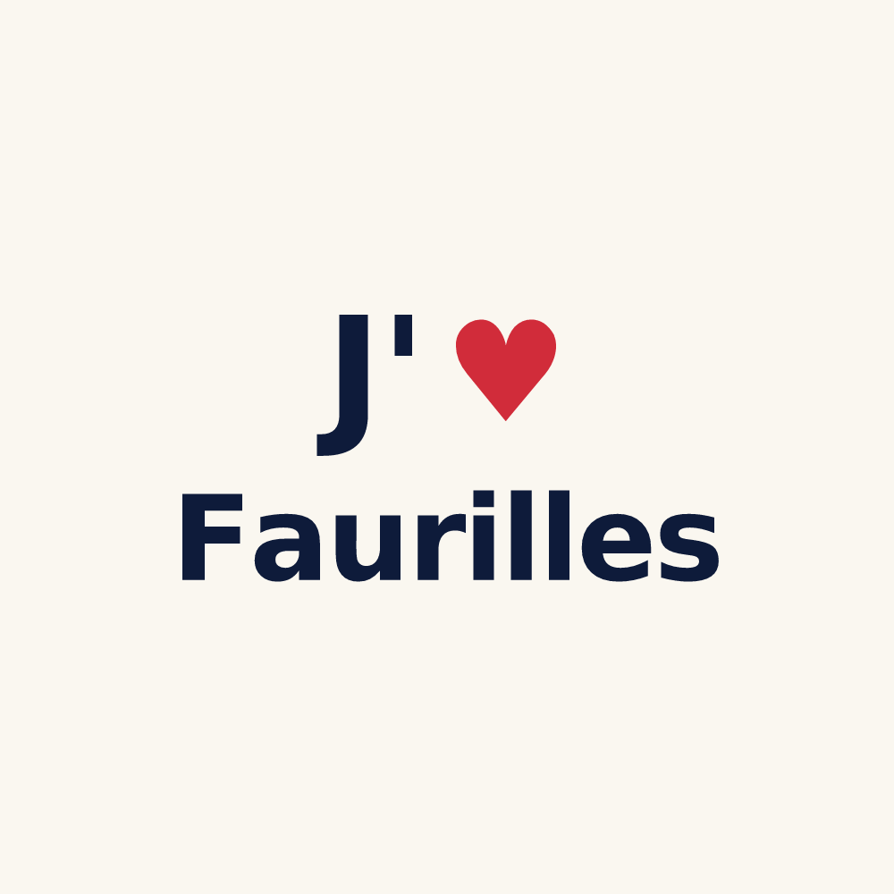 Tasse personnalisée Faurilles — design J'aime Faurilles
