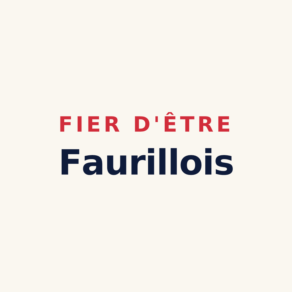 Tasse « Fier d'être Faurillois » — design pour Faurilles