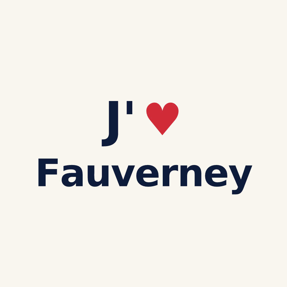 Tasse personnalisée Fauverney — design J'aime Fauverney