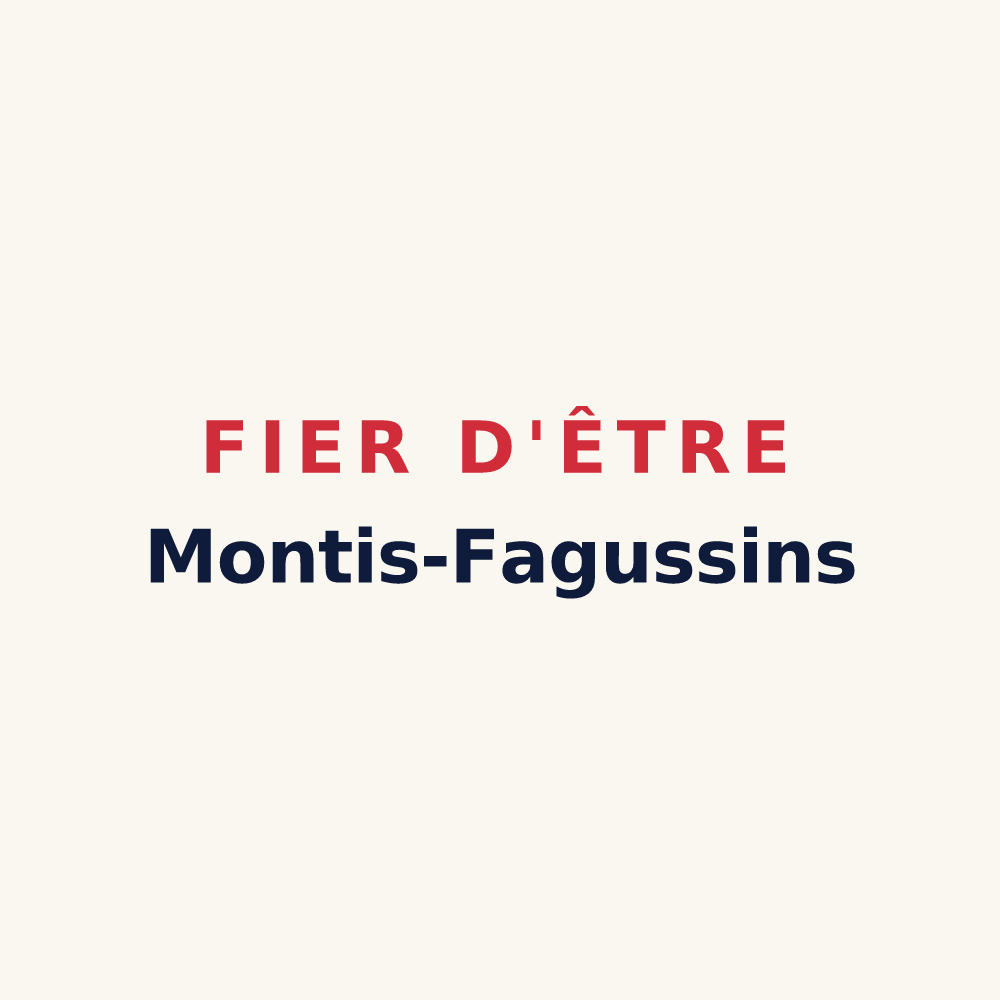 Tasse « Fier d'être Montis-Fagussins » — design pour Fay-en-Montagne