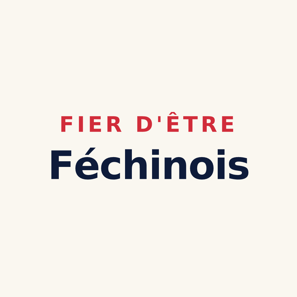 Tasse « Fier d'être Féchinois » — design pour Féchain