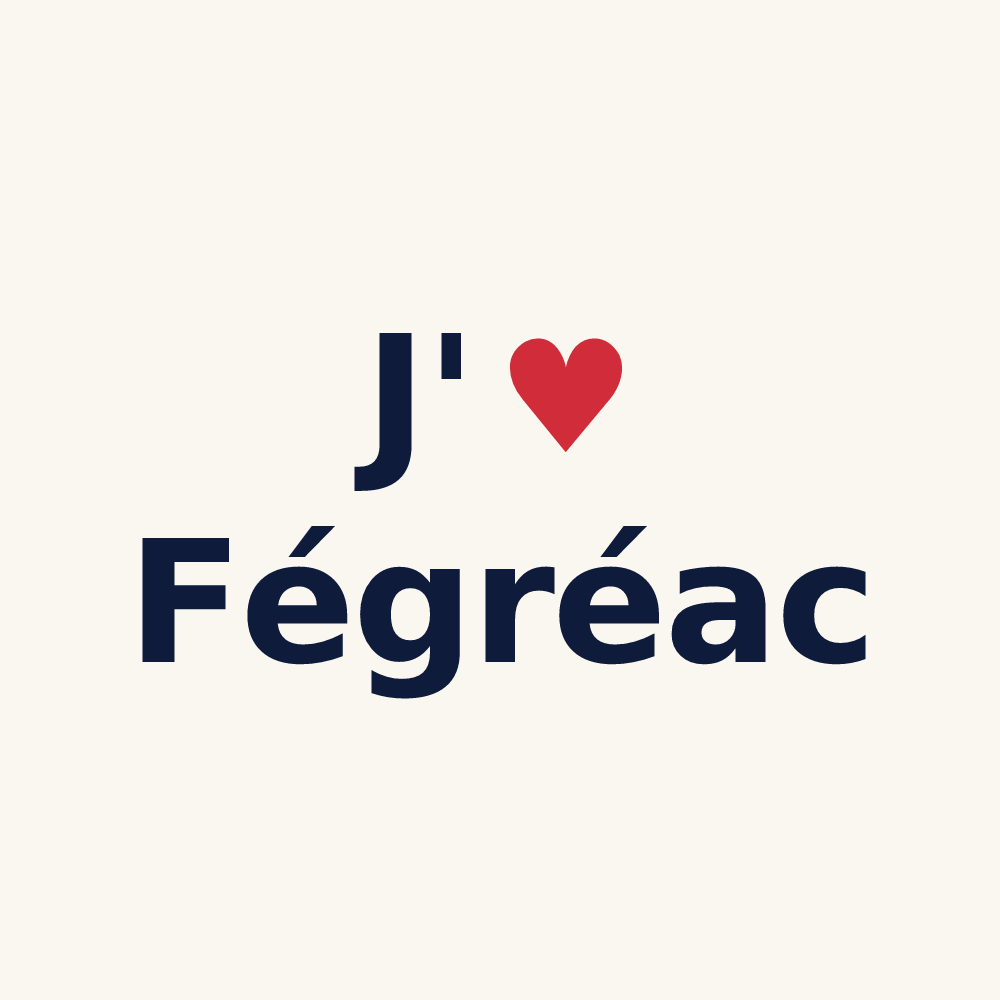 Tasse personnalisée Fégréac — design J'aime Fégréac