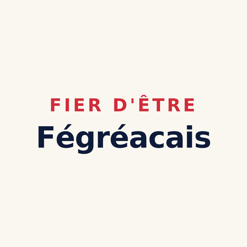 Tasse « Fier d'être Fégréacais » — design pour Fégréac