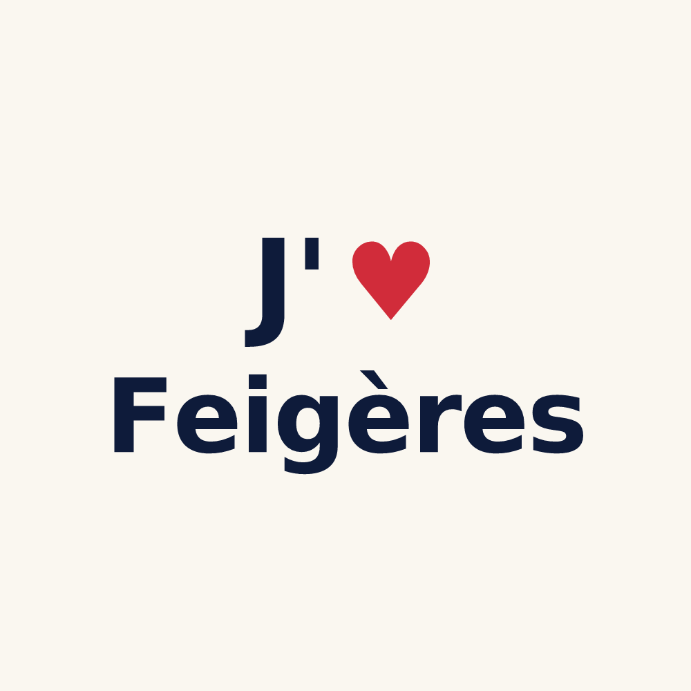 Tasse personnalisée Feigères — design J'aime Feigères