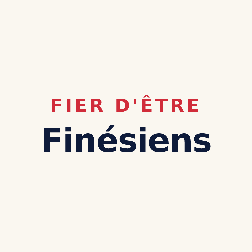 Tasse « Fier d'être Finésiens » — design pour Feignies