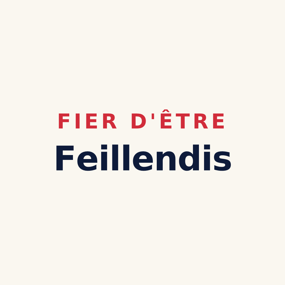 Tasse « Fier d'être Feillendis » — design pour Feillens