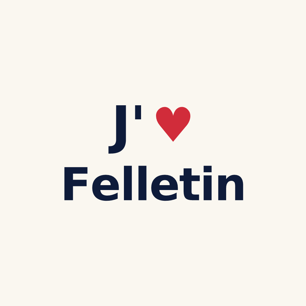 Tasse personnalisée Felletin — design J'aime Felletin
