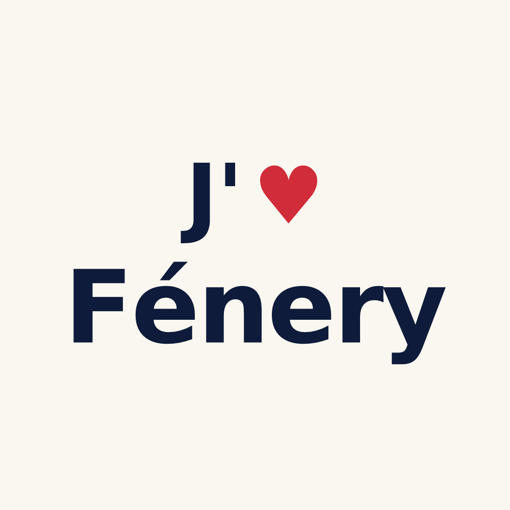 Tasse personnalisée Fénery — design J'aime Fénery