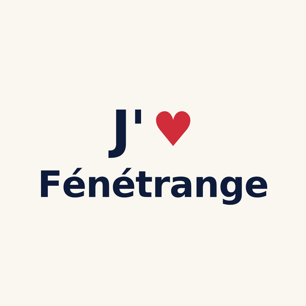 Tasse personnalisée Fénétrange — design J'aime Fénétrange