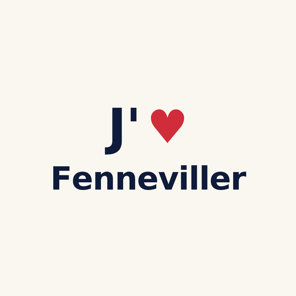Tasse personnalisée Fenneviller — design J'aime Fenneviller