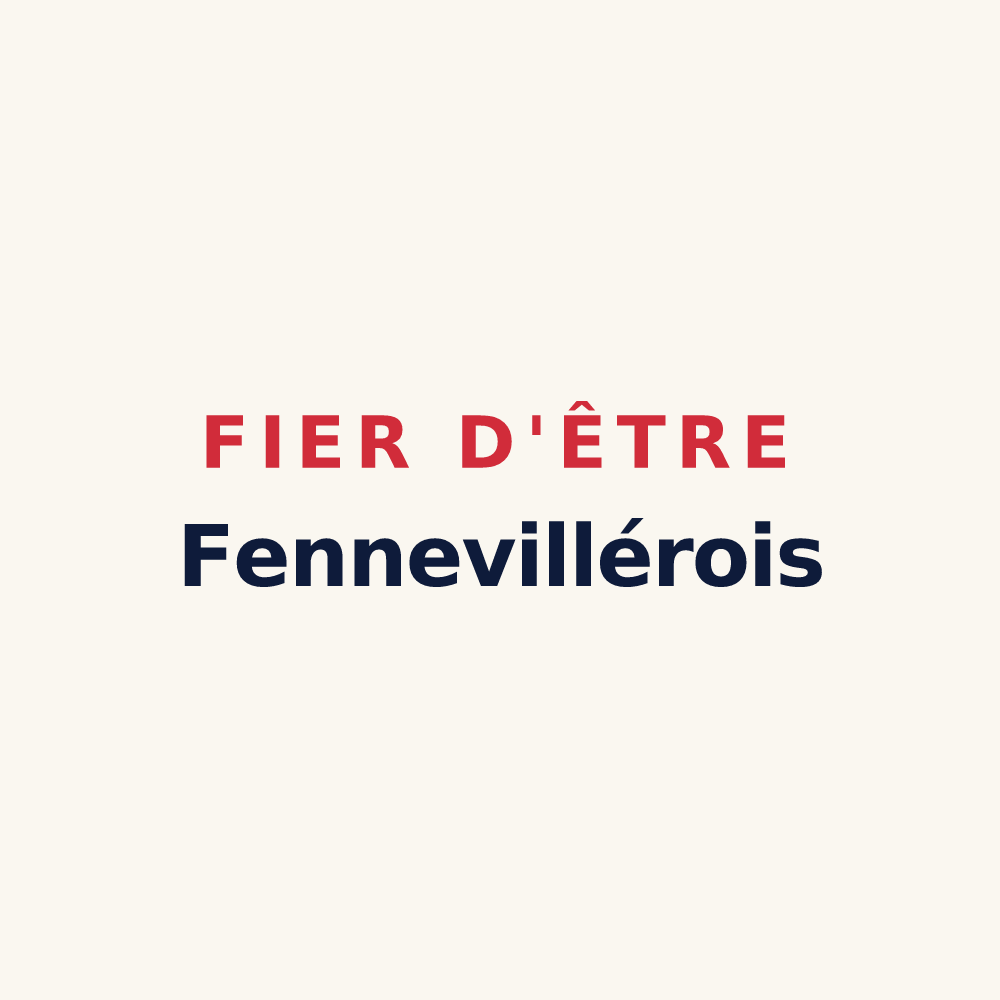 Tasse « Fier d'être Fennevillérois » — design pour Fenneviller