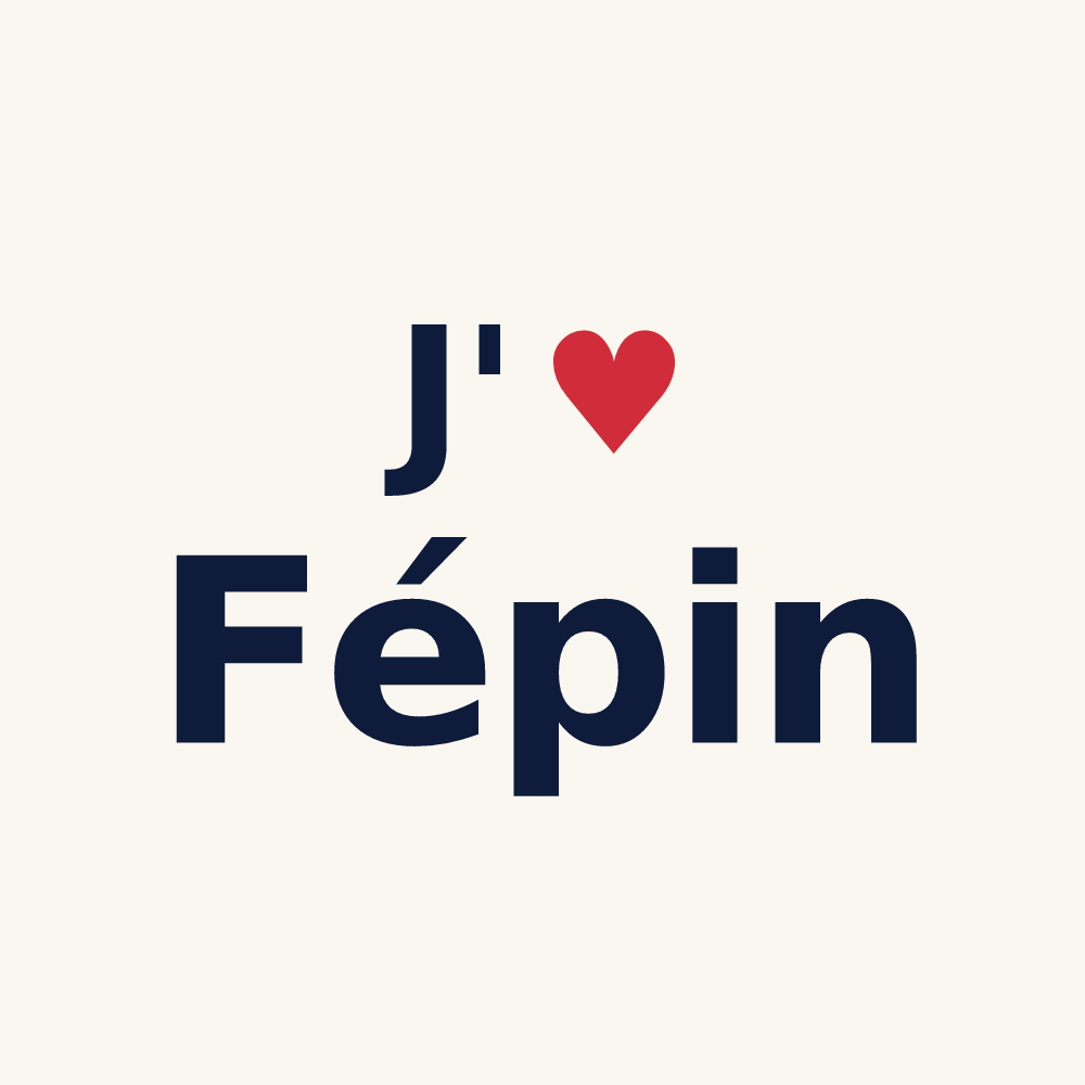 Tasse personnalisée Fépin — design J'aime Fépin