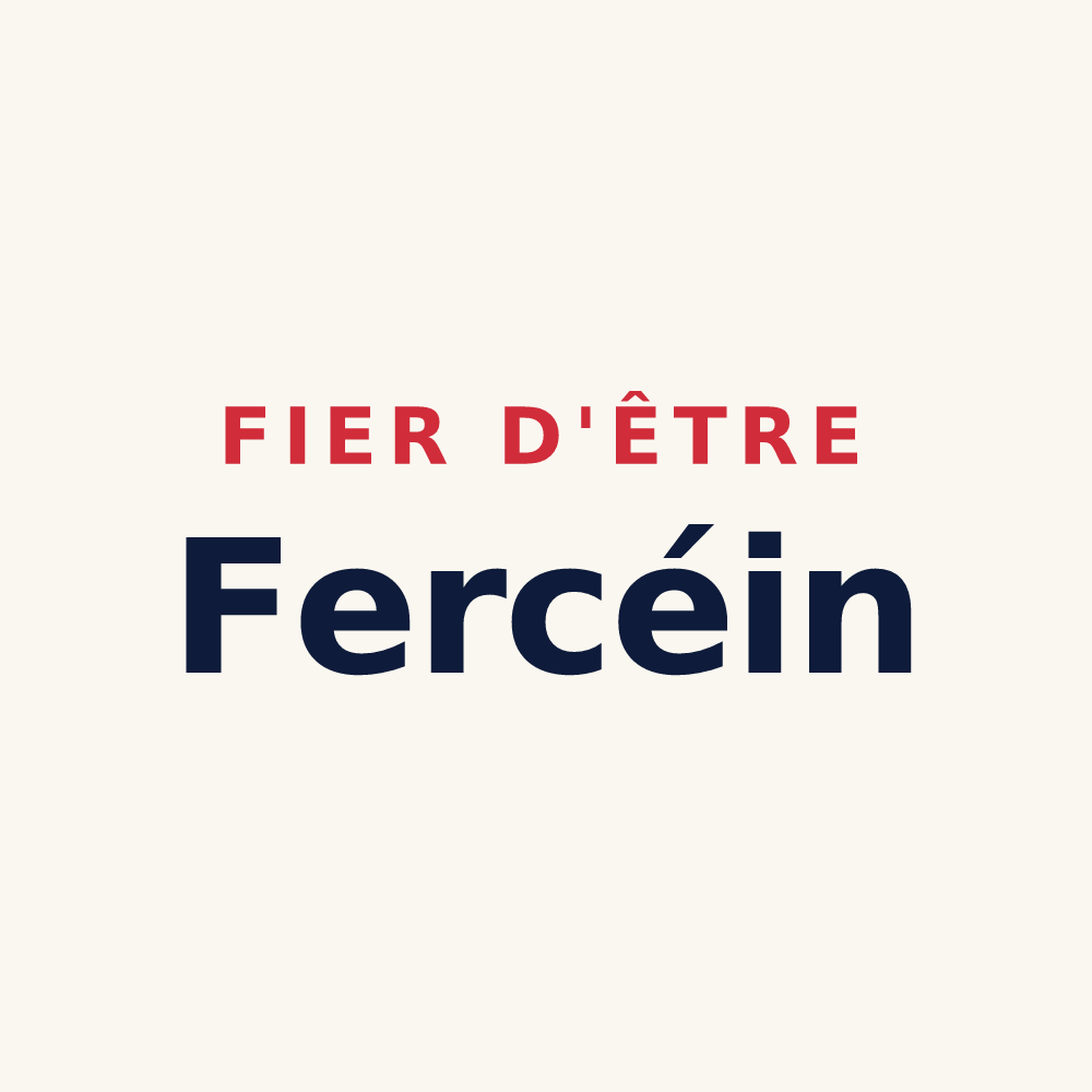 Tasse « Fier d'être Fercéin » — design pour Fercé-sur-Sarthe