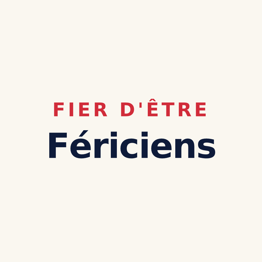 Tasse « Fier d'être Fériciens » — design pour Féricy