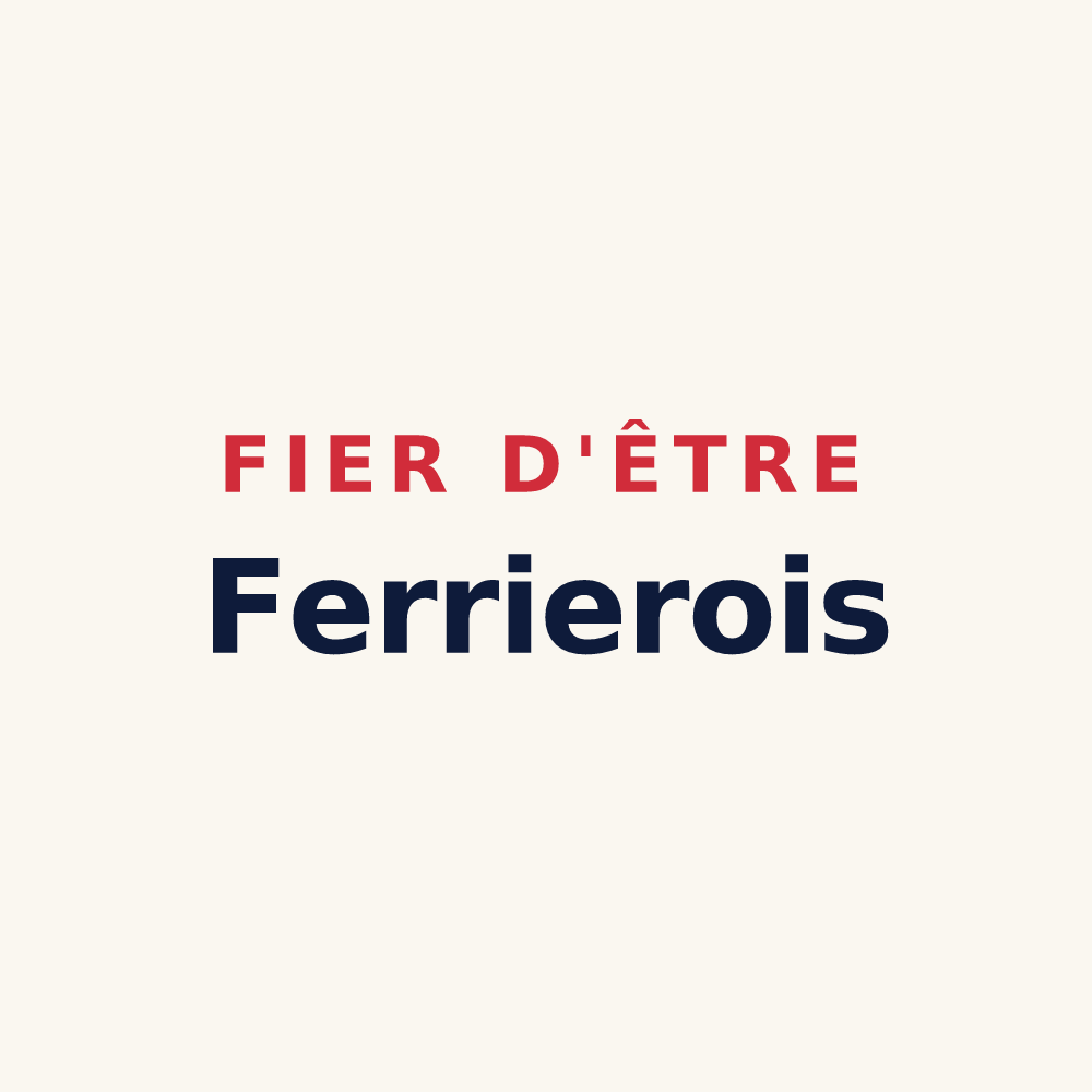 Tasse « Fier d'être Ferrierois » — design pour Ferrières-en-Bray