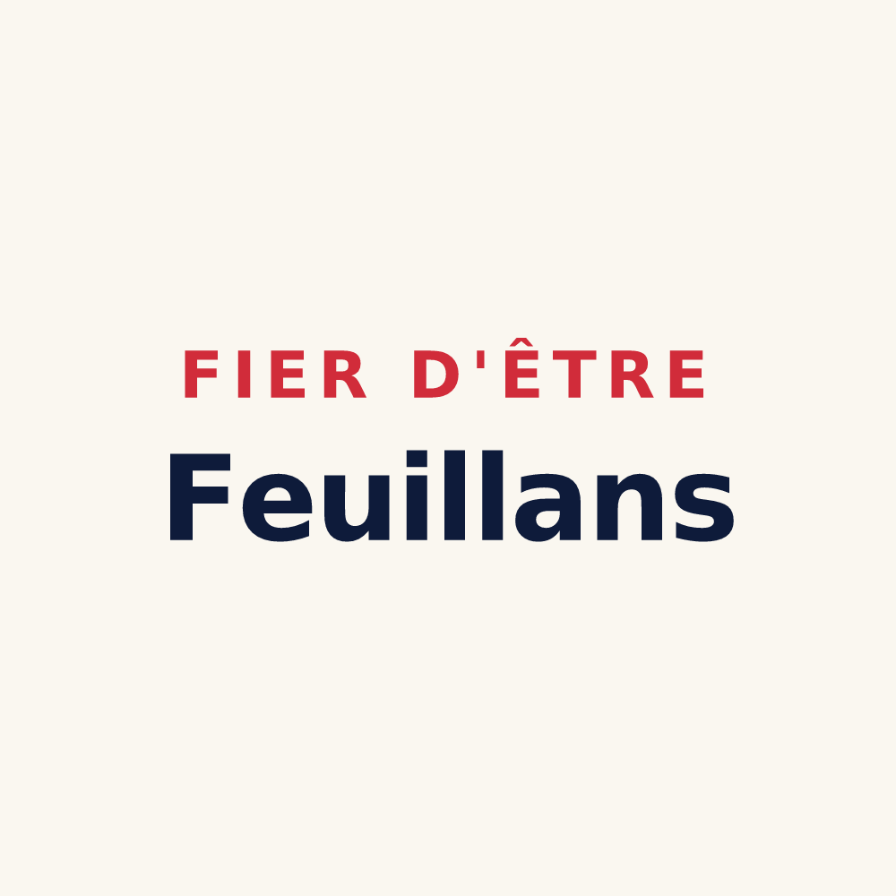 Tasse « Fier d'être Feuillans » — design pour Feuilla
