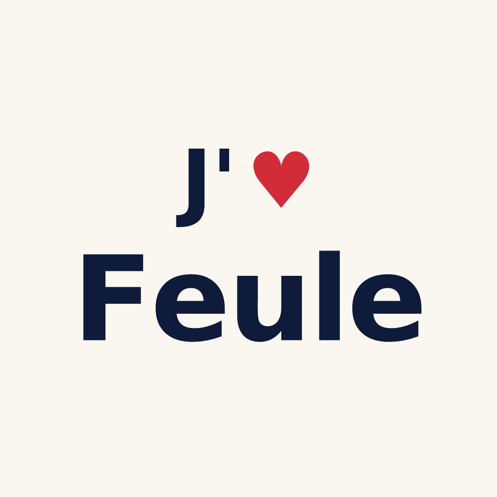 Tasse personnalisée Feule — design J'aime Feule