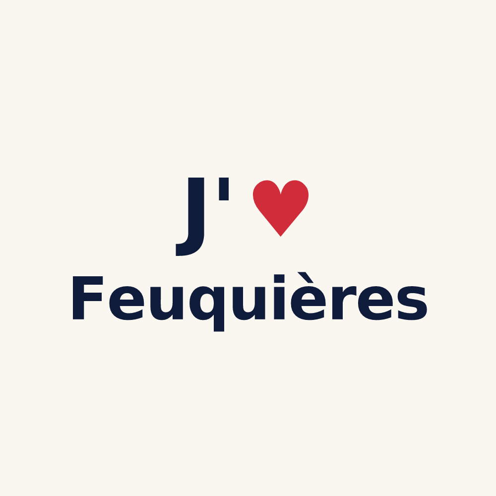 Tasse personnalisée Feuquières — design J'aime Feuquières