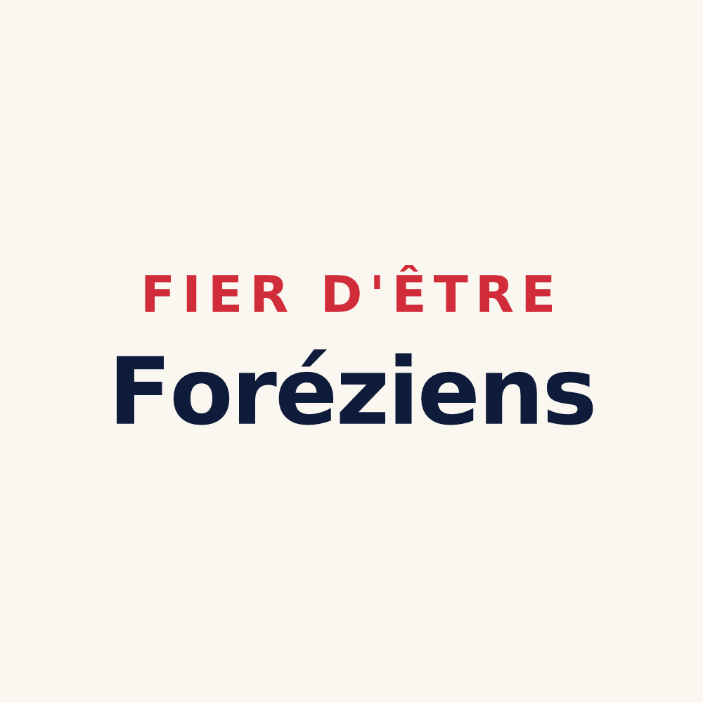 Tasse « Fier d'être Foréziens » — design pour Feurs